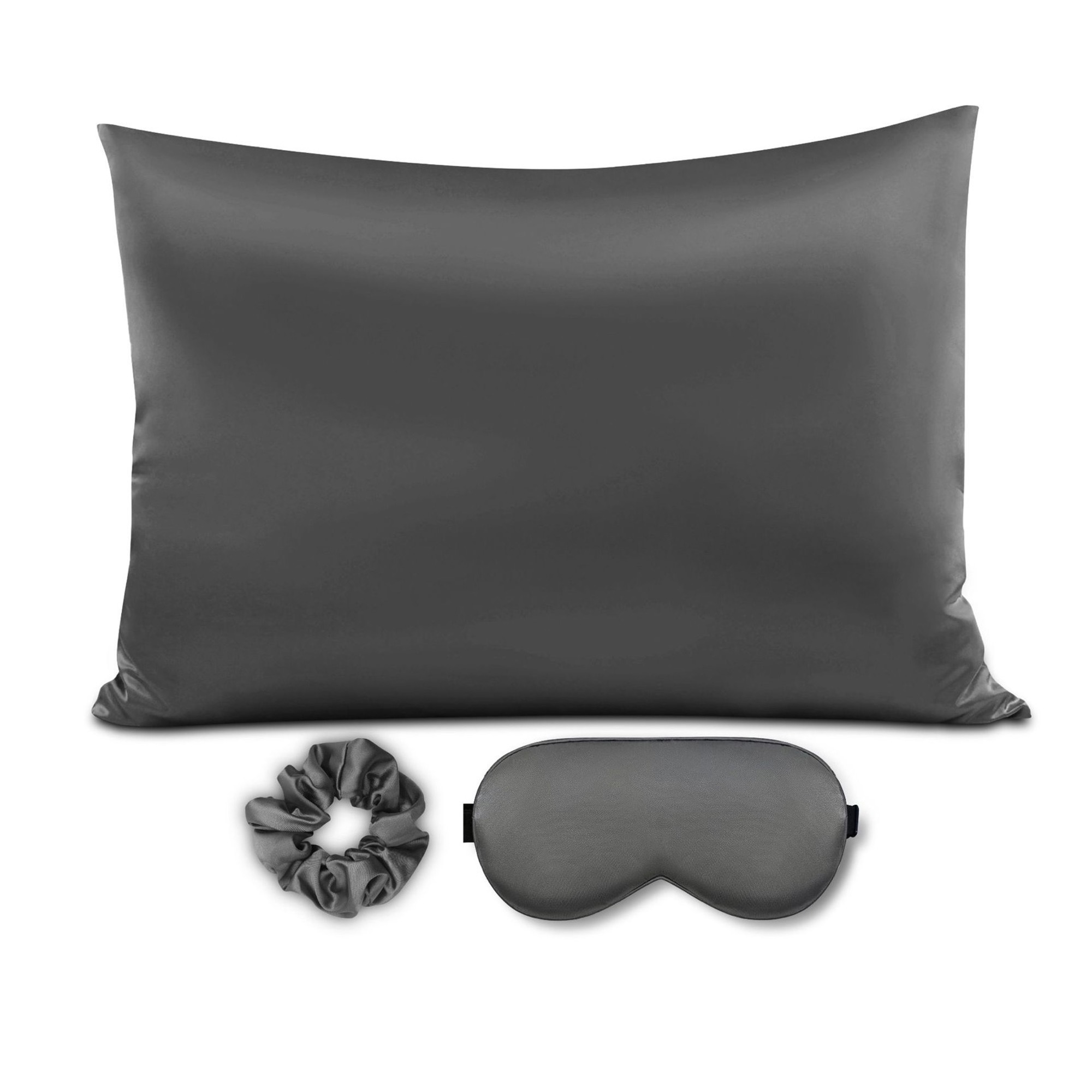 DaniEmCo SATIN PILLOWCASE GIFT SET Sleep Mask Scrunchie Gifts Jane